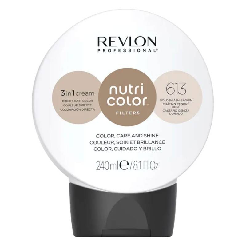 Nutri Color Creme - Golden Ash Brown 613 von Revlon Professional