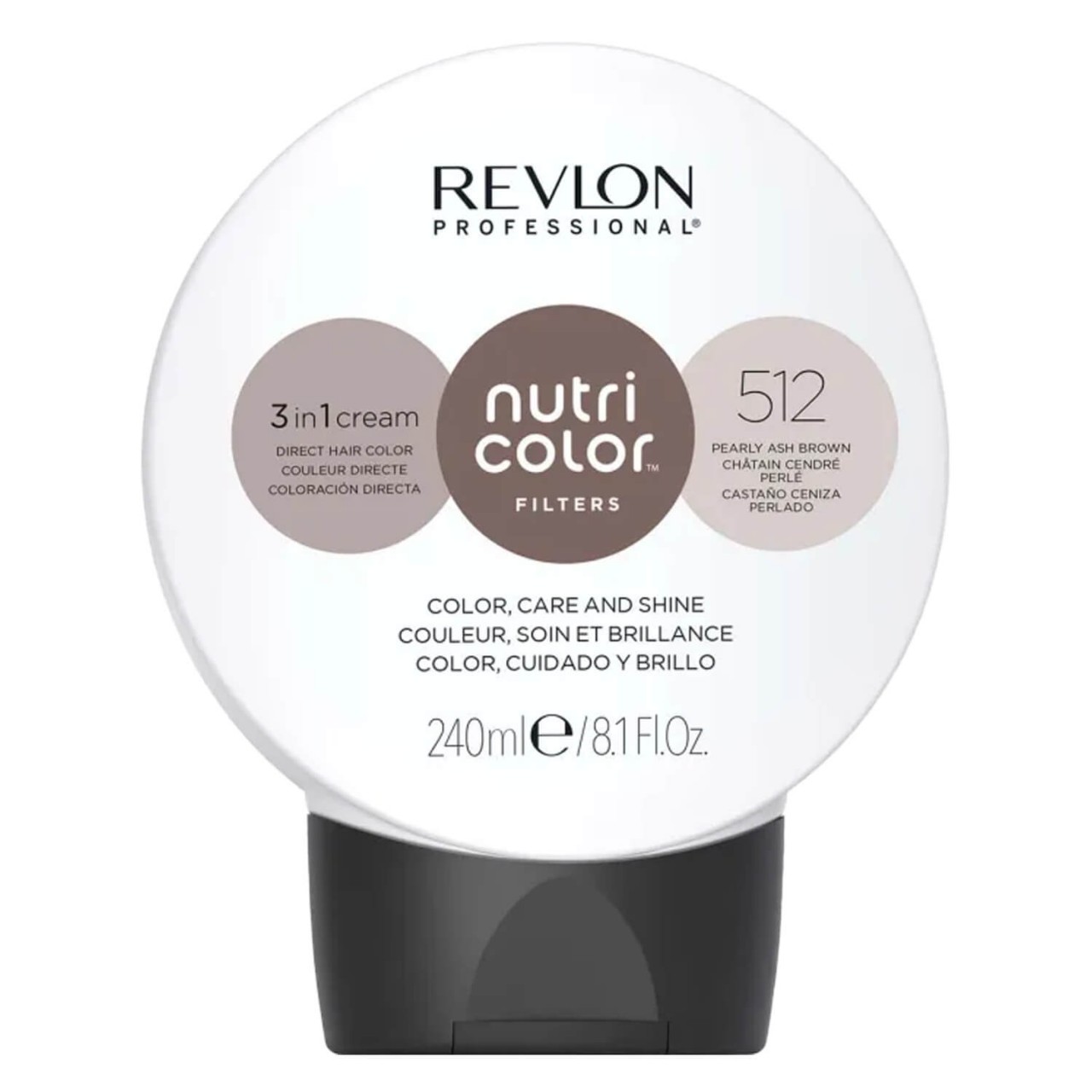 Nutri Color Creme - Pearly Ash Brown 512 von Revlon Professional