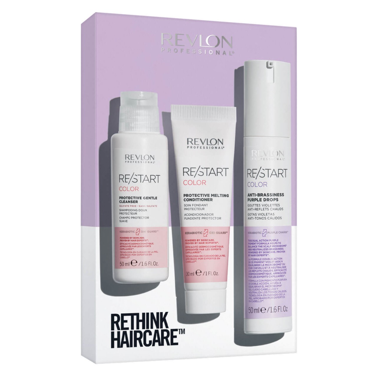 RE/START COLOR - Rethink Haircare Set von Revlon Professional