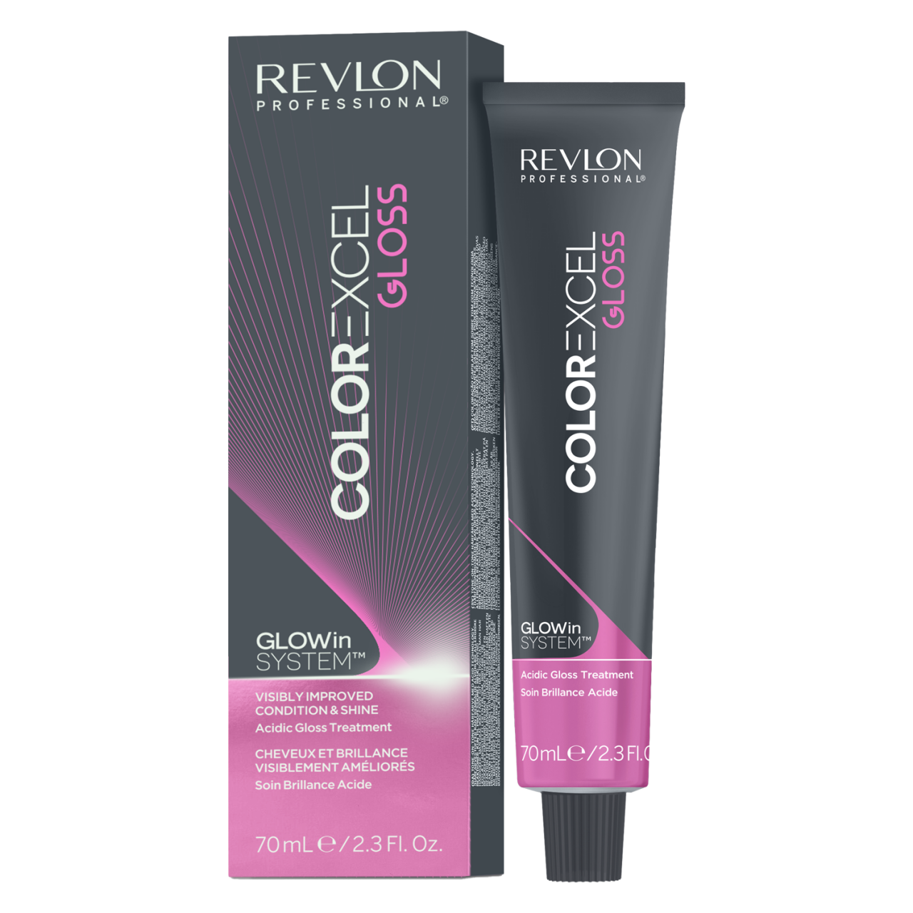 Revlonissimo - Color Excel Gloss Acidic Gloss Treatment ANTI-ORANGE Extra Hellblond Natur Asch von Revlon Professional