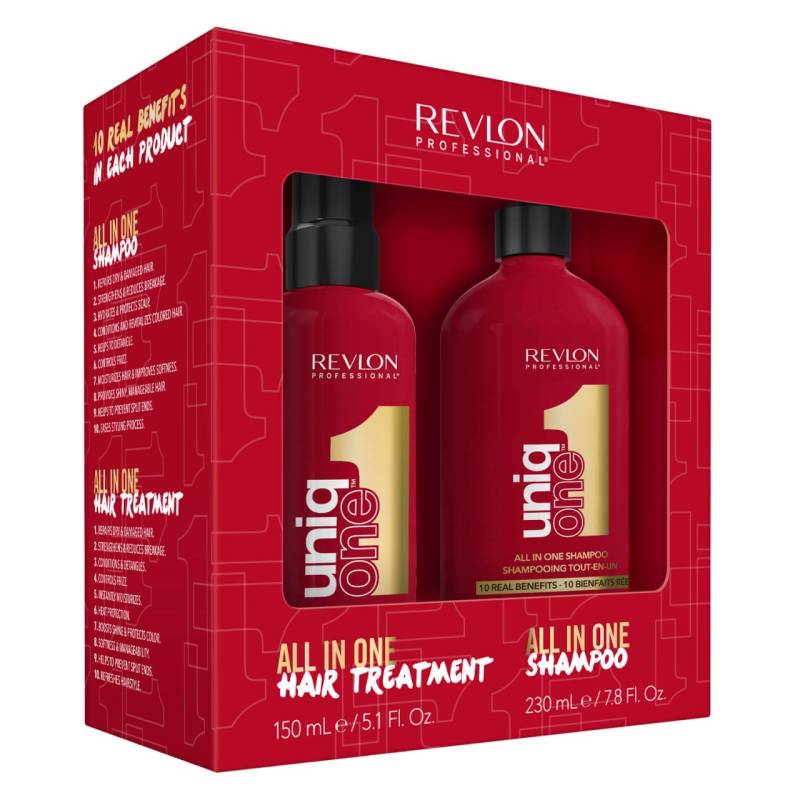 uniq one - Hair Treatment Classic + All In One Shampoo Pack von Revlon Professional