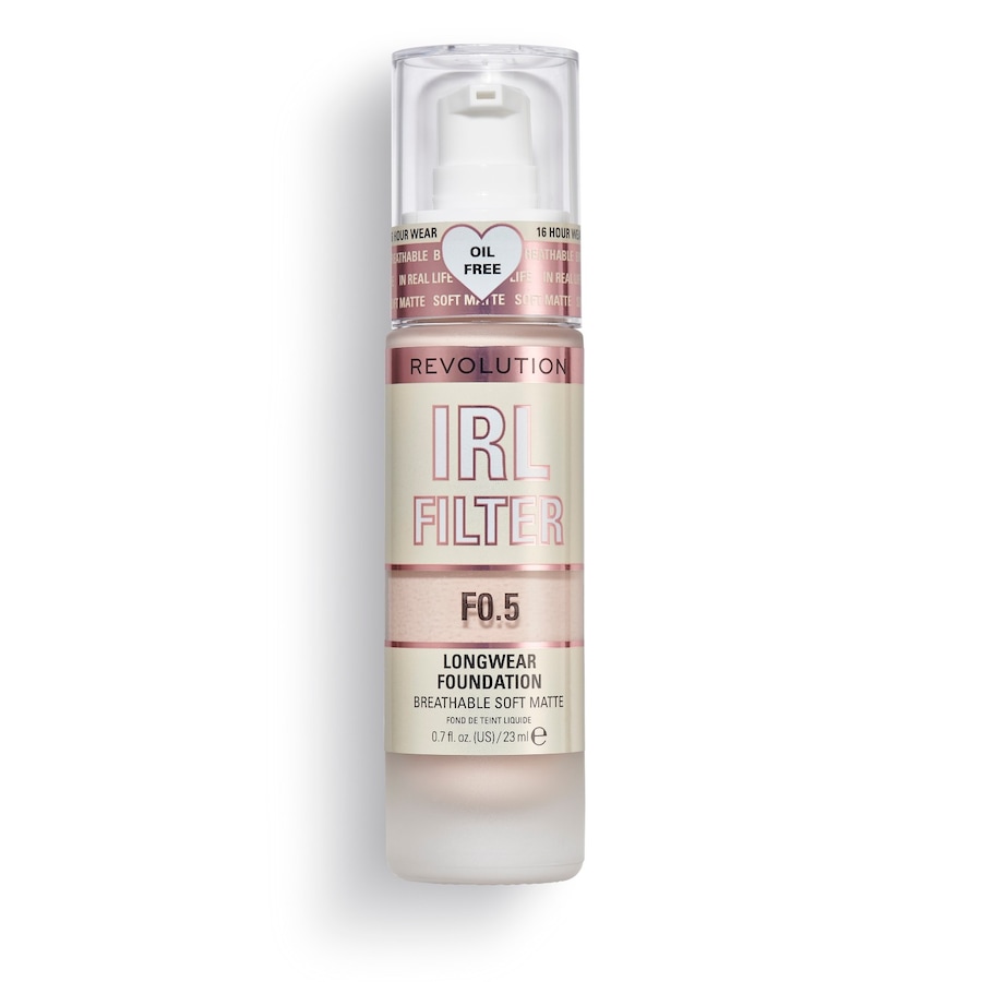 REVOLUTION REVOLUTION IRL Filter Longwear foundation 23.0 ml REVOLUTION REVOLUTION IRL Filter Longwear foundation 23.0 ml von Revolution