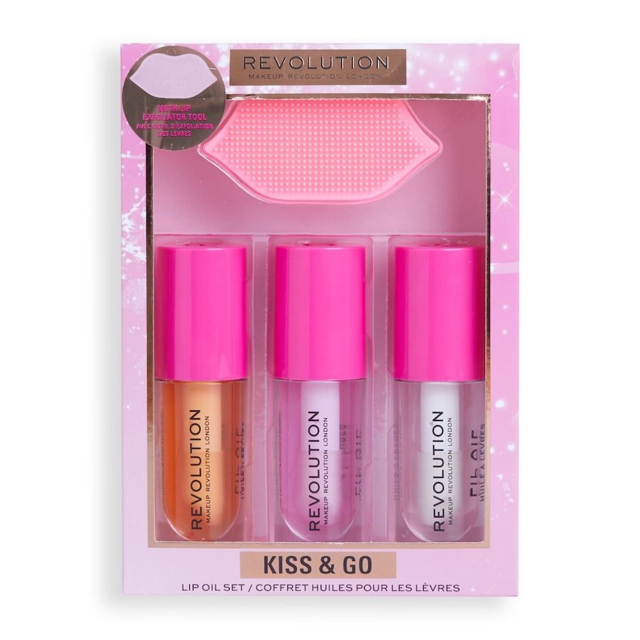 REVOLUTION  REVOLUTION Kiss & Go Glaze Lip Care Gift Set makeup_set 1.0 pieces von Revolution