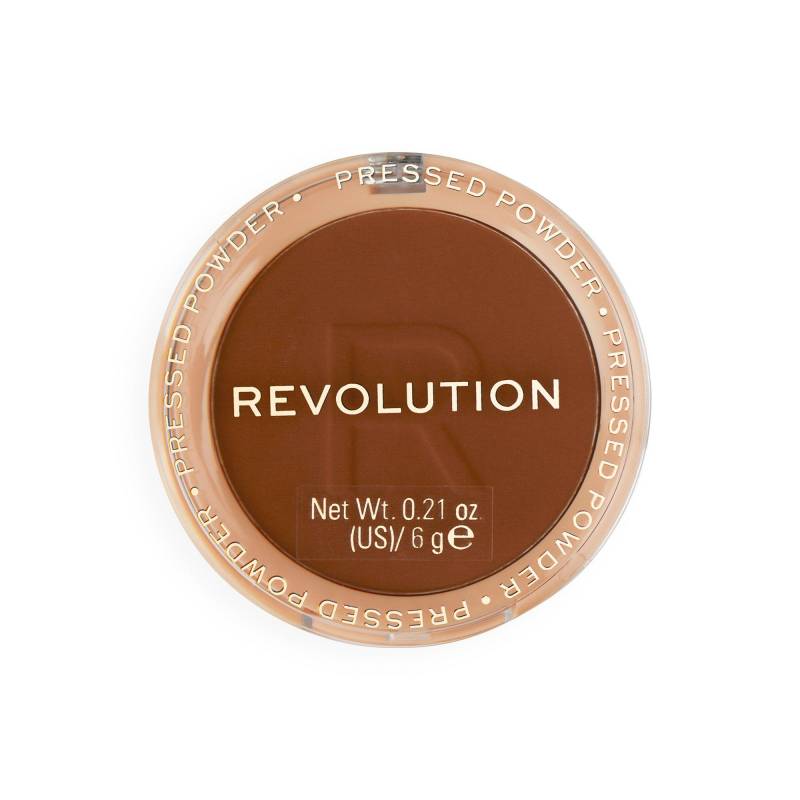 Reloaded Pressed Powder, Pulver Damen Chestnut 6g von Revolution