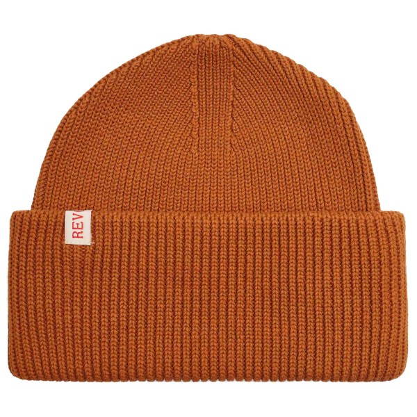 Revolution - Beanie with Big Fold Up - Mütze Gr One Size braun von Revolution