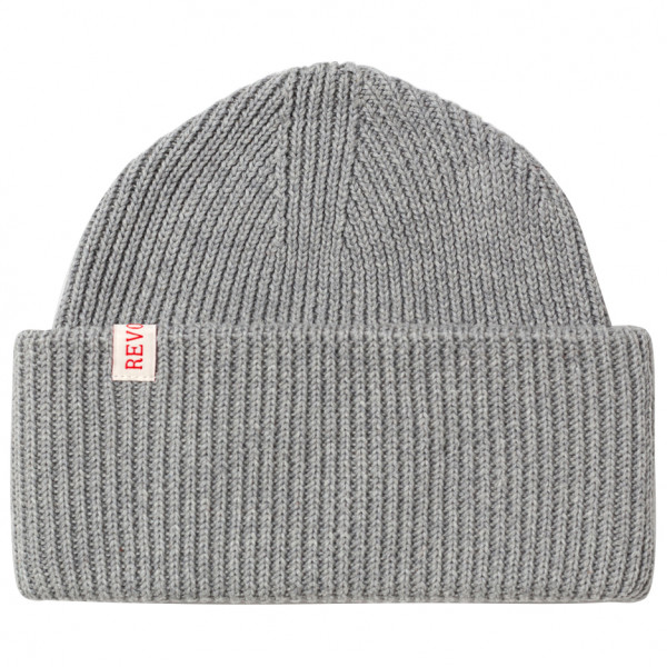 Revolution - Beanie with Big Fold Up - Mütze Gr One Size grau von Revolution