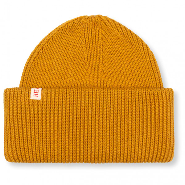 Revolution - Beanie with Big Fold Up - Mütze Gr One Size orange von Revolution