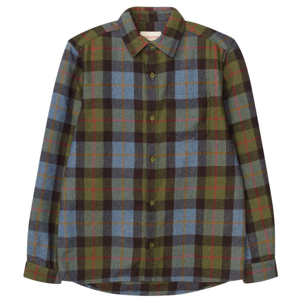 Revolution - Casual Overshirt Checked - Hemd Gr L;M;S;XL;XXL grau von Revolution