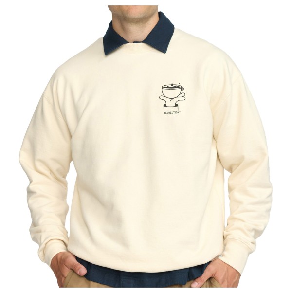 Revolution - Printed Crewneck Cup - Pullover Gr S weiß Revolution - Printed Crewneck Cup - Pullover Gr S weiß von Revolution