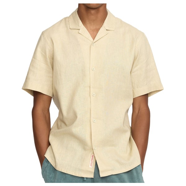 Revolution - Short-Sleeved Cuban Linen Shirt - Hemd Gr M beige Revolution - Short-Sleeved Cuban Linen Shirt - Hemd Gr M beige von Revolution