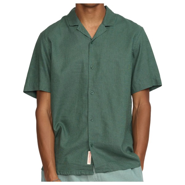 Revolution - Short-Sleeved Cuban Linen Shirt - Hemd Gr M oliv Revolution - Short-Sleeved Cuban Linen Shirt - Hemd Gr M oliv von Revolution
