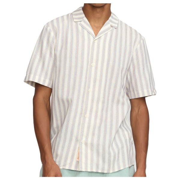 Revolution - Short-Sleeved Cuban Shirt - Hemd Gr L weiß von Revolution