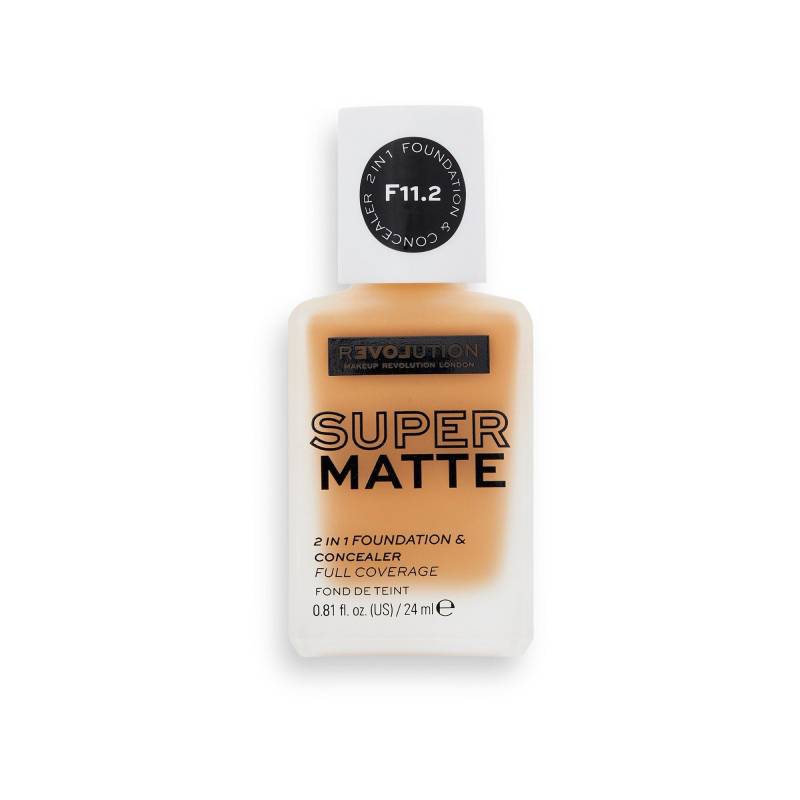 Revolution - Supermatte Foundation, Relove Foundation F2, 24 ml, F. von Revolution