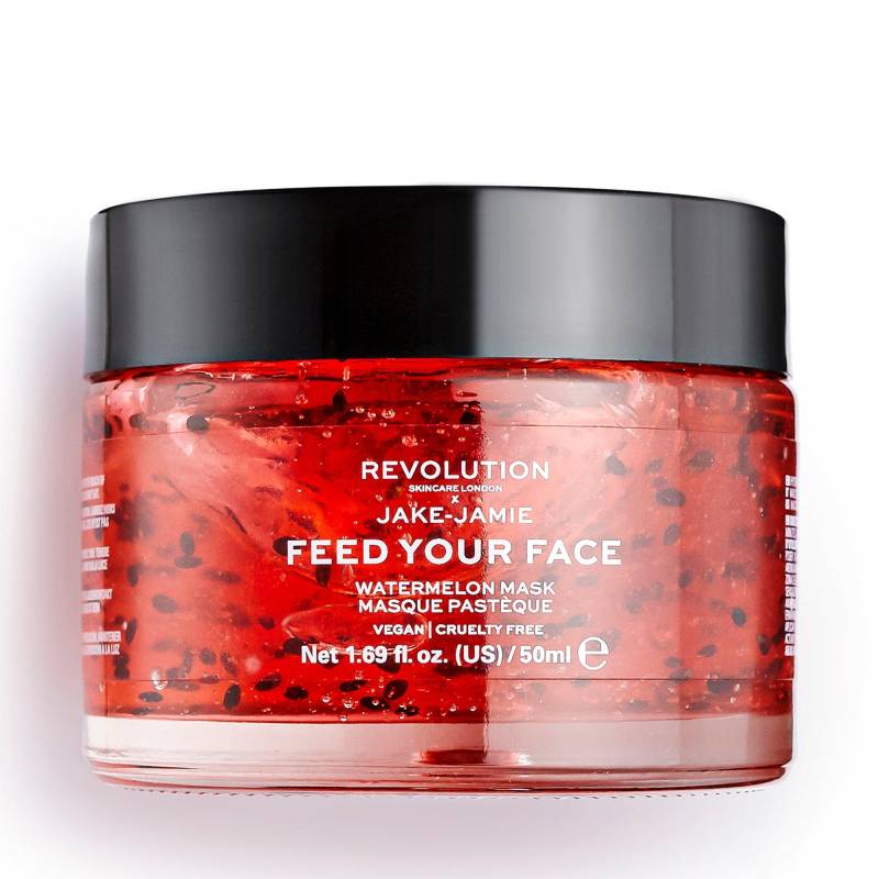 X Jake Jamie Watermelon Hydrating Face Mask Damen Weiss 50ml von Revolution