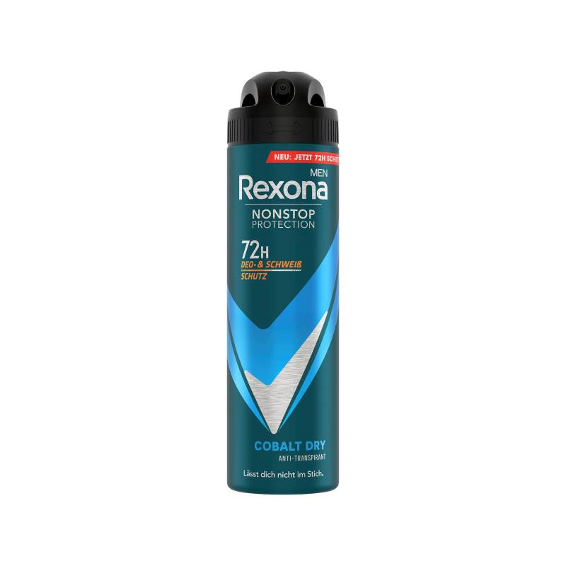 Rexona - Deospray, Men Nonstop Protection Anti-Transpirant Cobalt Dry, 150 ml von Rexona