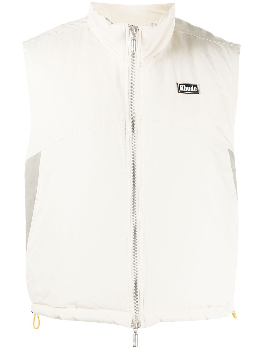 RHUDE Primaloft padded racing vest - Neutrals von RHUDE