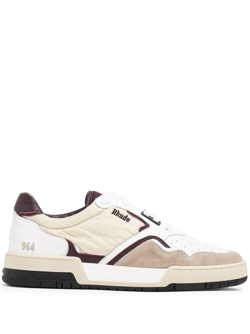 RHUDE Racing low-top sneakers - Neutrals von RHUDE