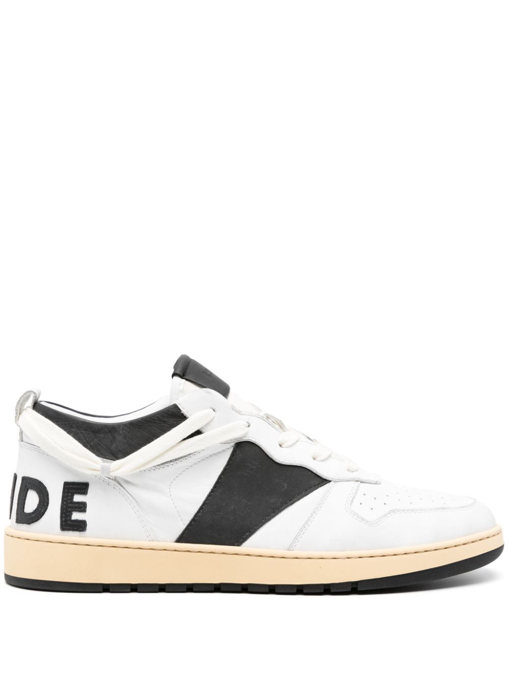 RHUDE Rhecess leather sneakers - White von RHUDE