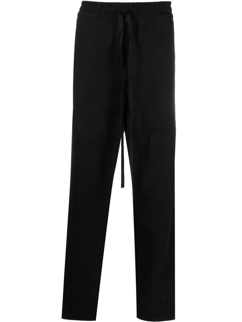 RHUDE side stripe detail track pants - Black von RHUDE