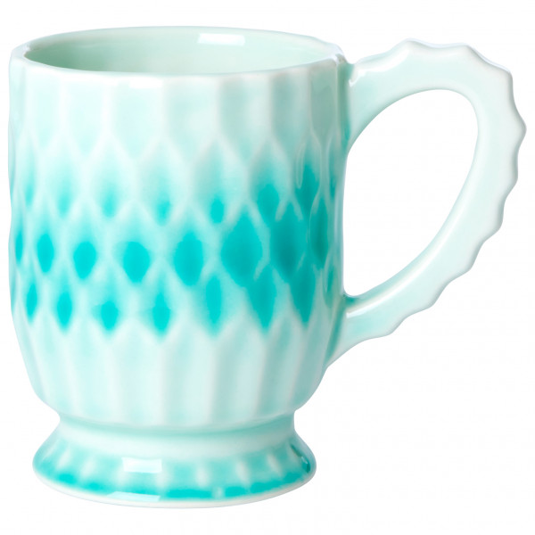 Rice - Ceramic Mug - Becher Gr One Size blau von Rice