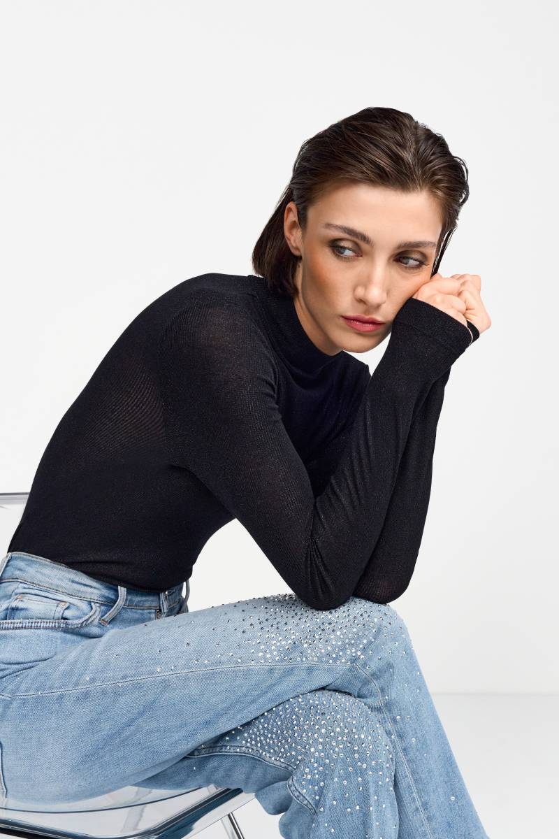 RICHROYAL Longsleeve, mit Turtle-Neck von RICHROYAL