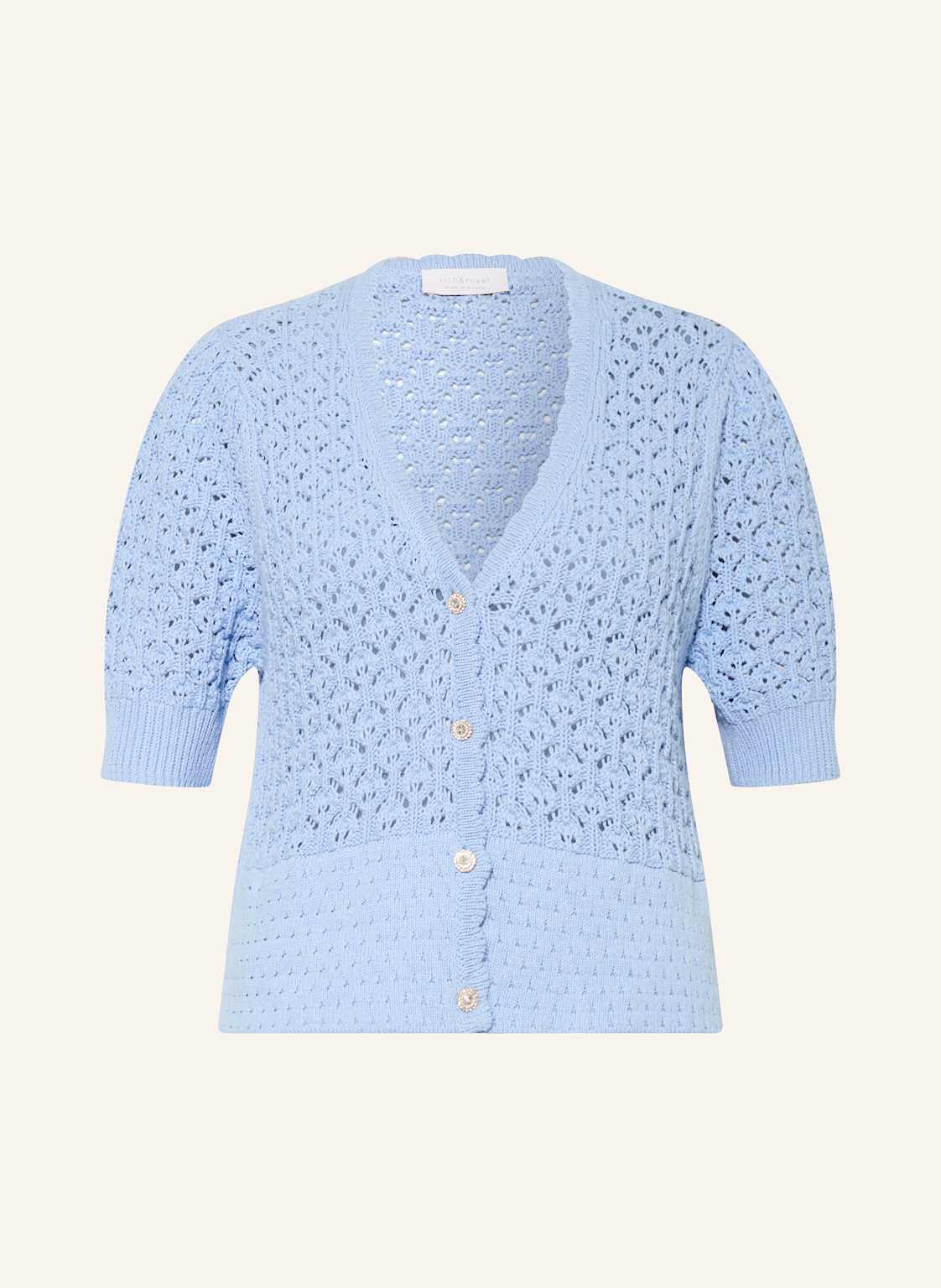 Rich & Royal Strickjacke blau Rich & Royal Strickjacke blau von Rich & Royal