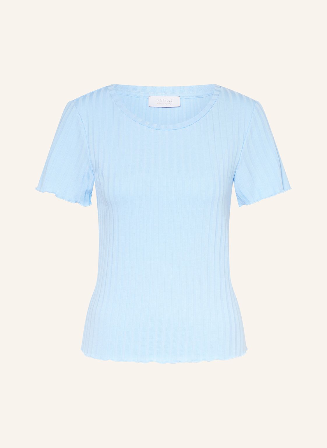 Rich & Royal Strickshirt blau Rich & Royal Strickshirt blau von Rich & Royal