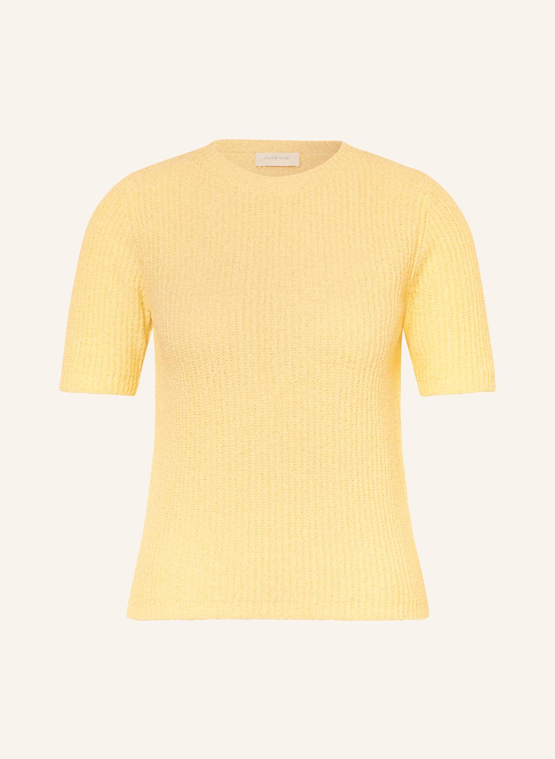 Rich & Royal Strickshirt gelb Rich & Royal Strickshirt gelb von Rich & Royal