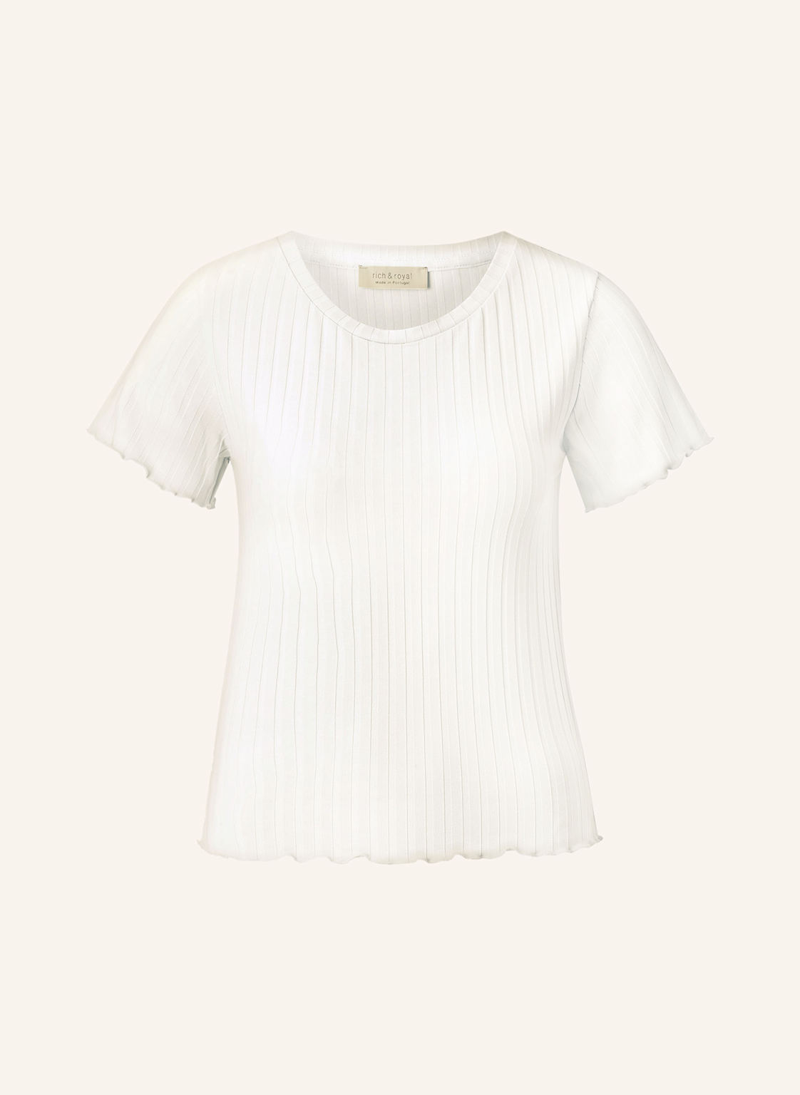Rich & Royal Strickshirt weiss Rich & Royal Strickshirt weiss von Rich & Royal