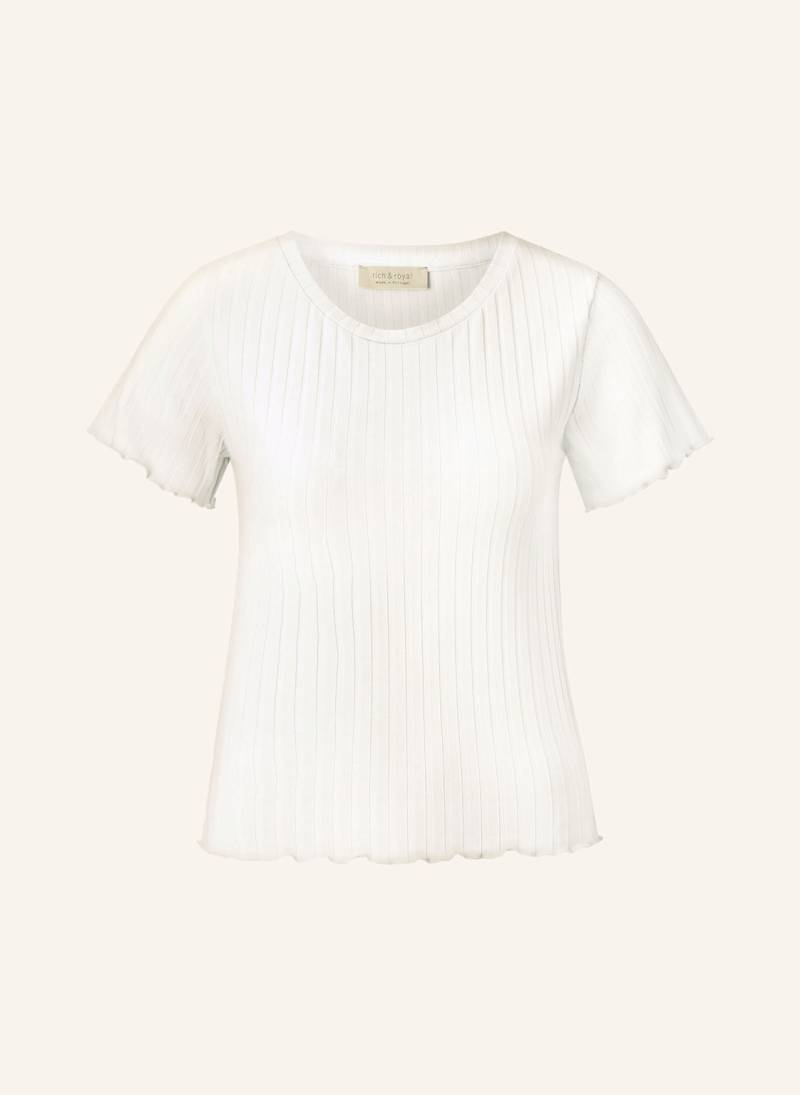 Rich & Royal Strickshirt weiss von Rich & Royal