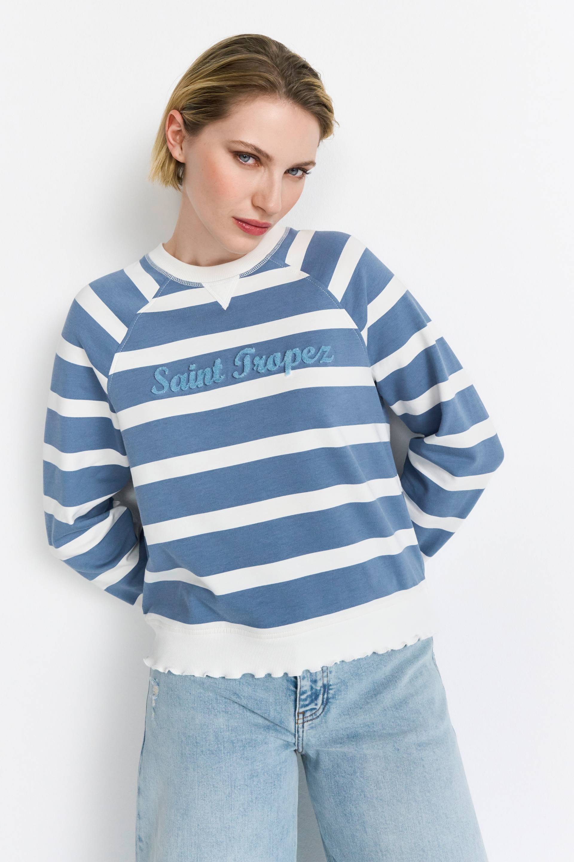 Rich & Royal Sweater, Mit Rundhalsausschnitt Rich & Royal Sweater, Mit Rundhalsausschnitt von Rich & Royal