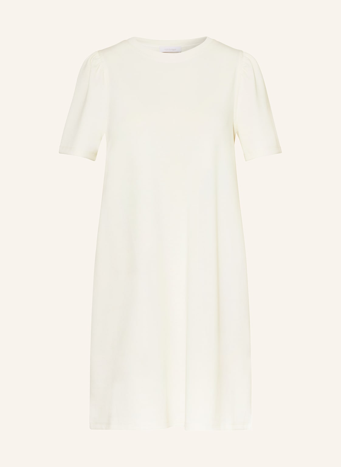 Rich & Royal Sweatkleid weiss Rich & Royal Sweatkleid weiss von Rich & Royal