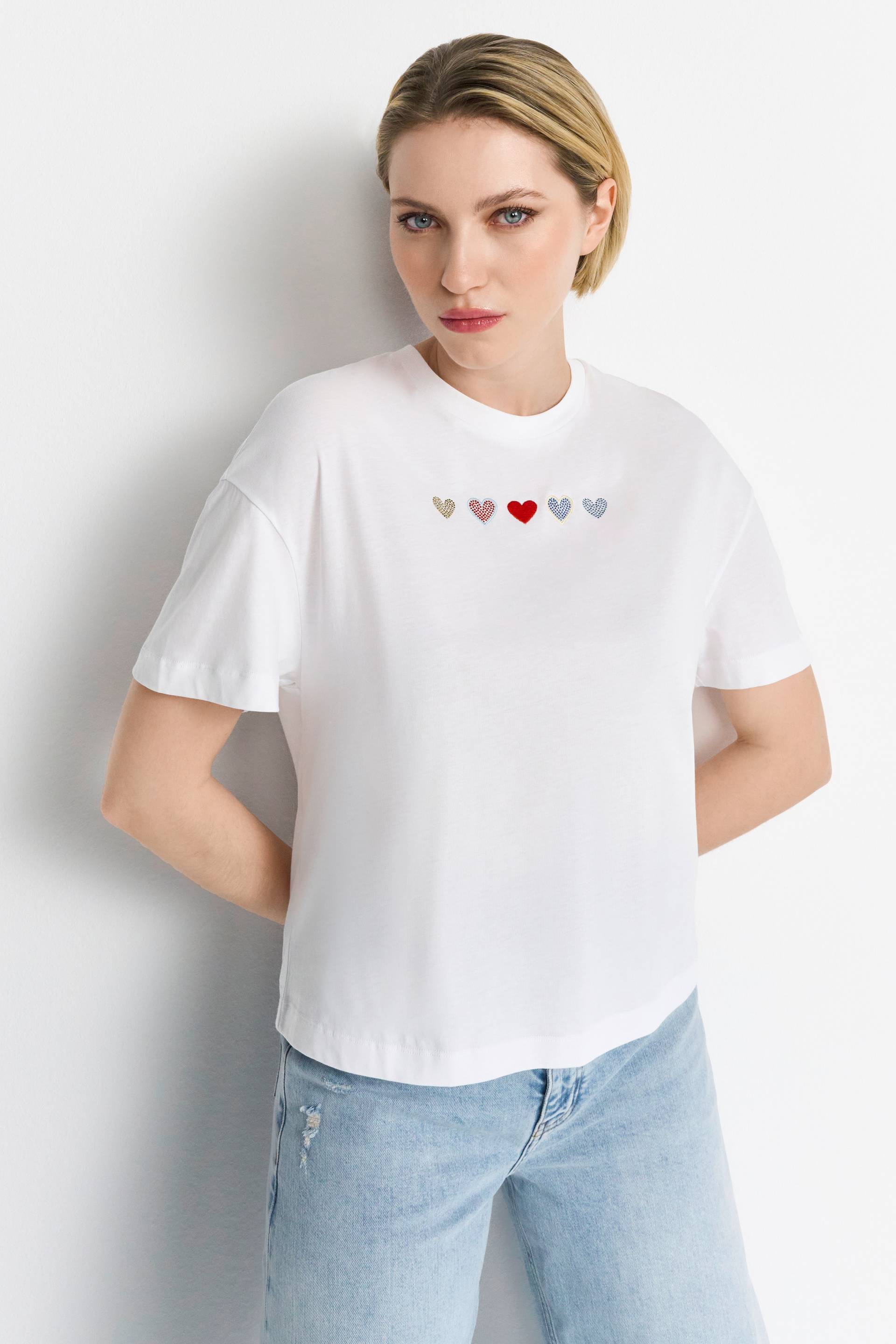 Rich & Royal T-Shirt, Mit Rundhalsausschnitt Rich & Royal T-Shirt, Mit Rundhalsausschnitt von Rich & Royal