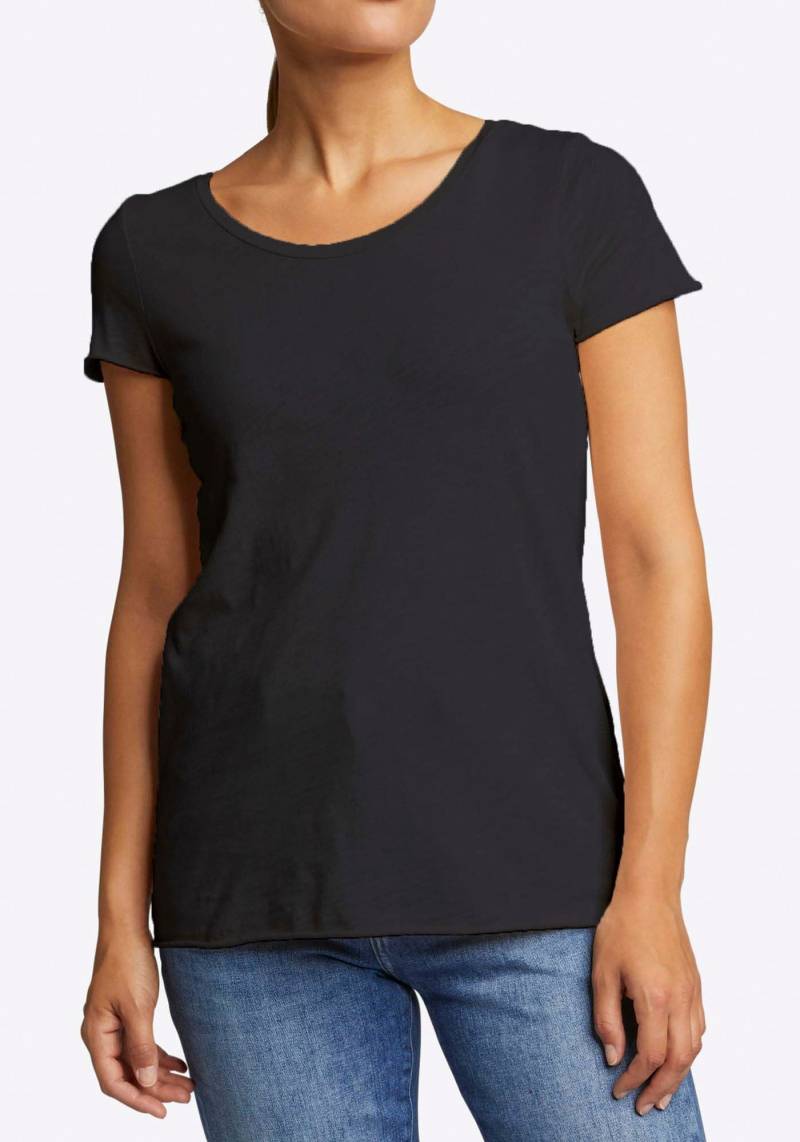 Rich & Royal T-Shirt, in femininer Basic-Form von Rich & Royal