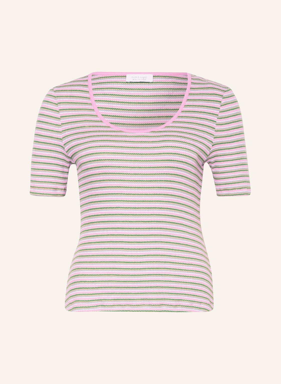 Rich & Royal T-Shirt rosa Rich & Royal T-Shirt rosa von Rich & Royal