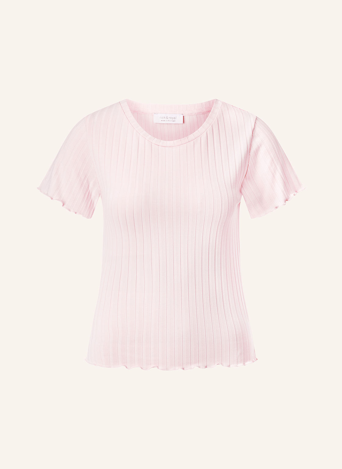 Rich & Royal T-Shirt rosa Rich & Royal T-Shirt rosa von Rich & Royal