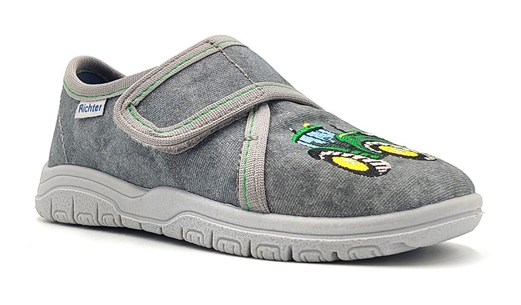 Richter Hausschuh »Mailo«, Klettschuh, Kindergarten Schuh mit Traktor-Motiv Richter Hausschuh »Mailo«, Klettschuh, Kindergarten Schuh mit Traktor-Motiv von Richter