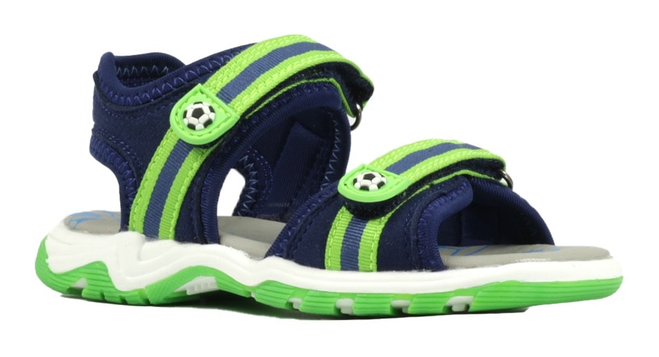 Richter Sandale, Sommerschuh, Klettschuh, Sandalette, mit coolen Fussball-Motiven von Richter