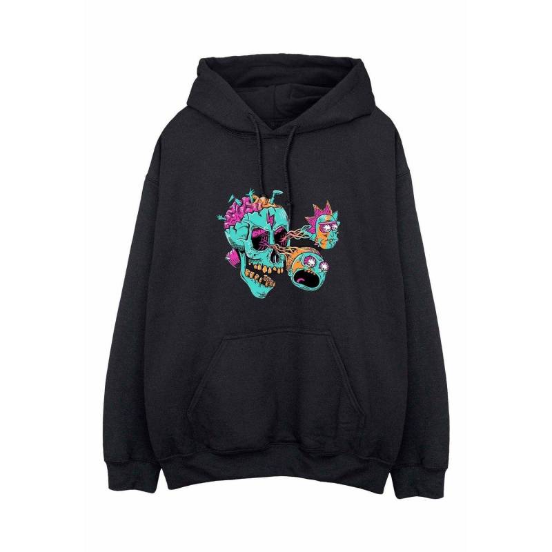 Rick And Morty - Hoodie zum Überziehen, für Herren, Schwarz, Größe L von Rick And Morty