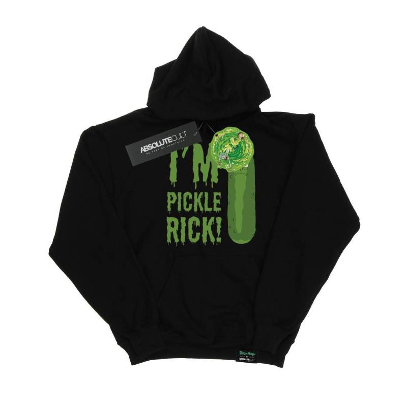 I'm Pickle Rick Kapuzenpullover Herren Schwarz XXL von Rick And Morty