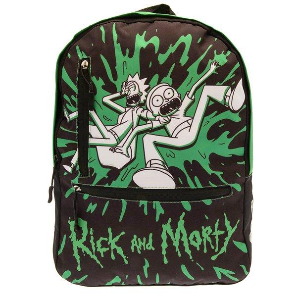 Rucksack, Logo Damen Schwarz ONE SIZE von Rick And Morty