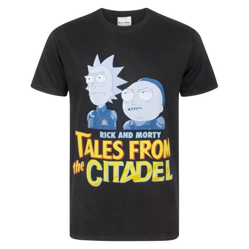 Rick And Morty - Tales From The Citadel TShirt, für Herren, Schwarz, Größe L von Rick And Morty