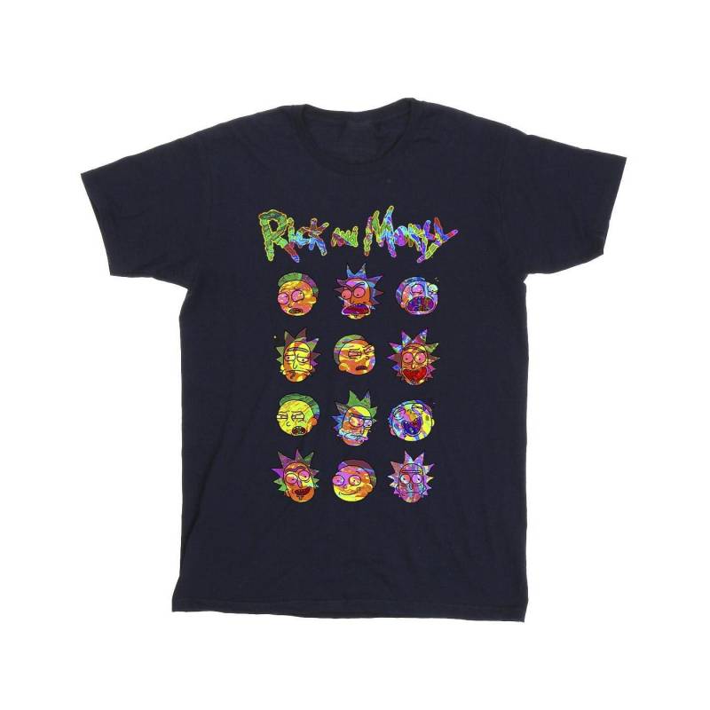 Rick And Morty - TShirt, für Herren, Marine, Größe 4XL von Rick And Morty