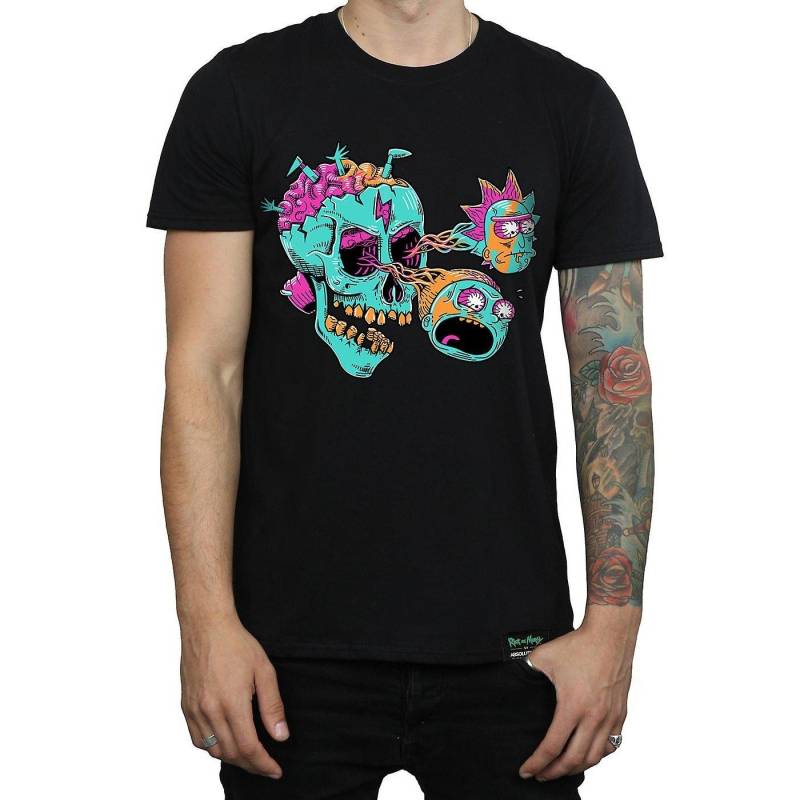 Tshirt Herren Schwarz 3XL von Rick And Morty