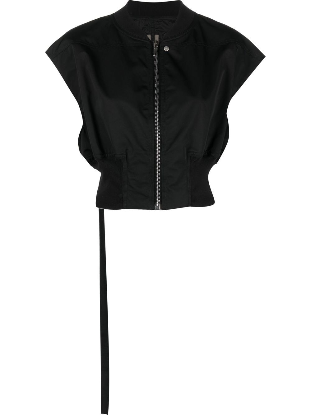 Rick Owens DRKSHDW Babel Talin bomber gilet - Black von Rick Owens DRKSHDW