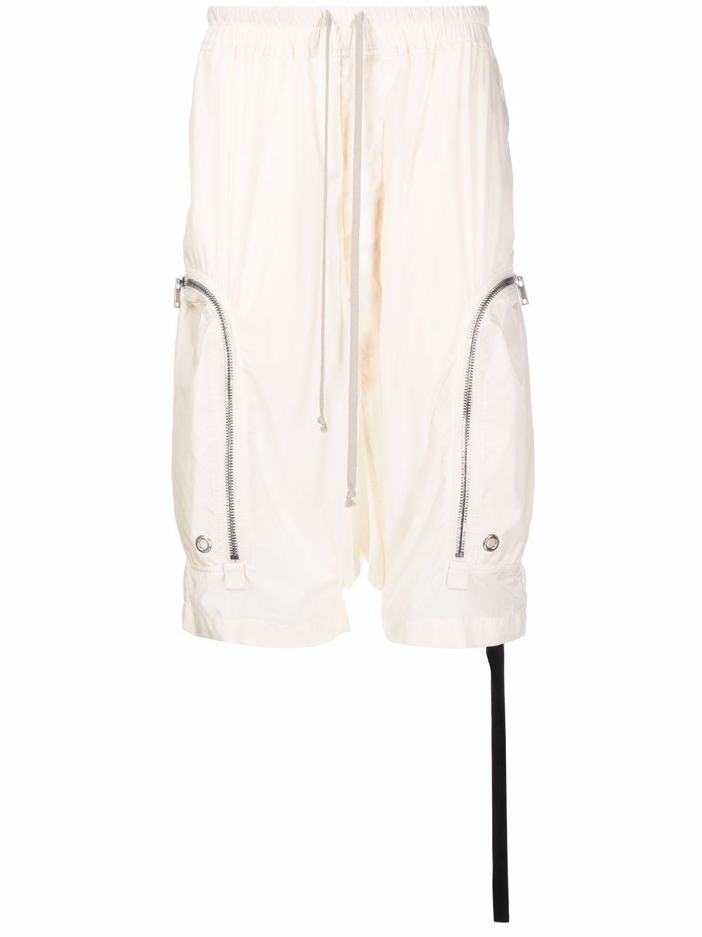 Rick Owens DRKSHDW Bauhaus dropped-crotch shorts - White von Rick Owens DRKSHDW