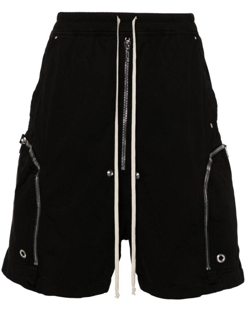 Rick Owens DRKSHDW Bauhaus shorts - Black von Rick Owens DRKSHDW