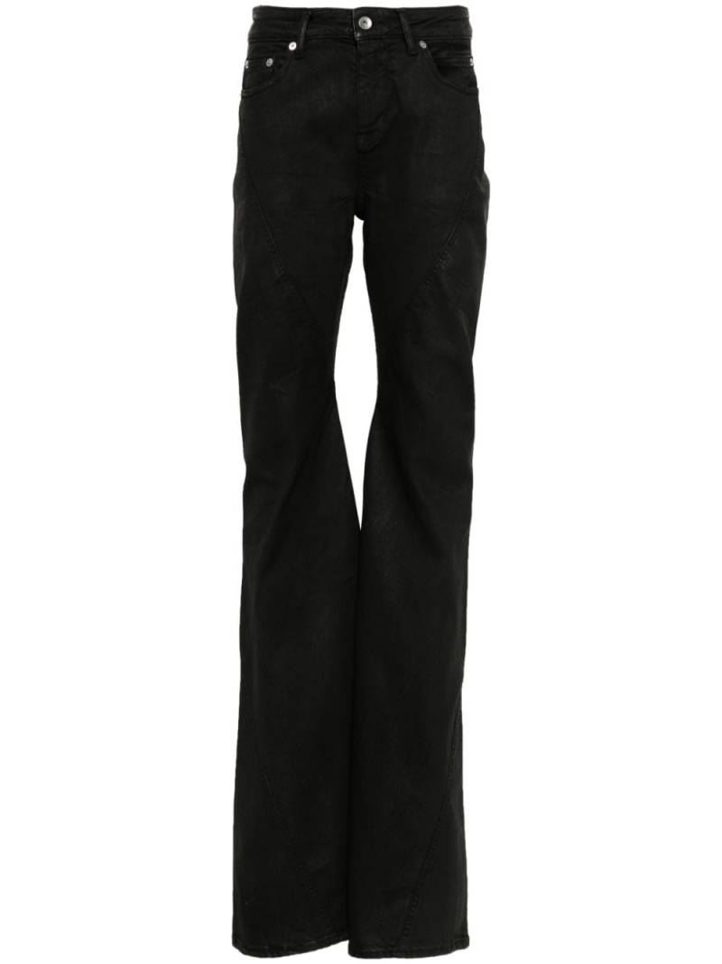 Rick Owens DRKSHDW Bias Bootcut jeans - Black von Rick Owens DRKSHDW