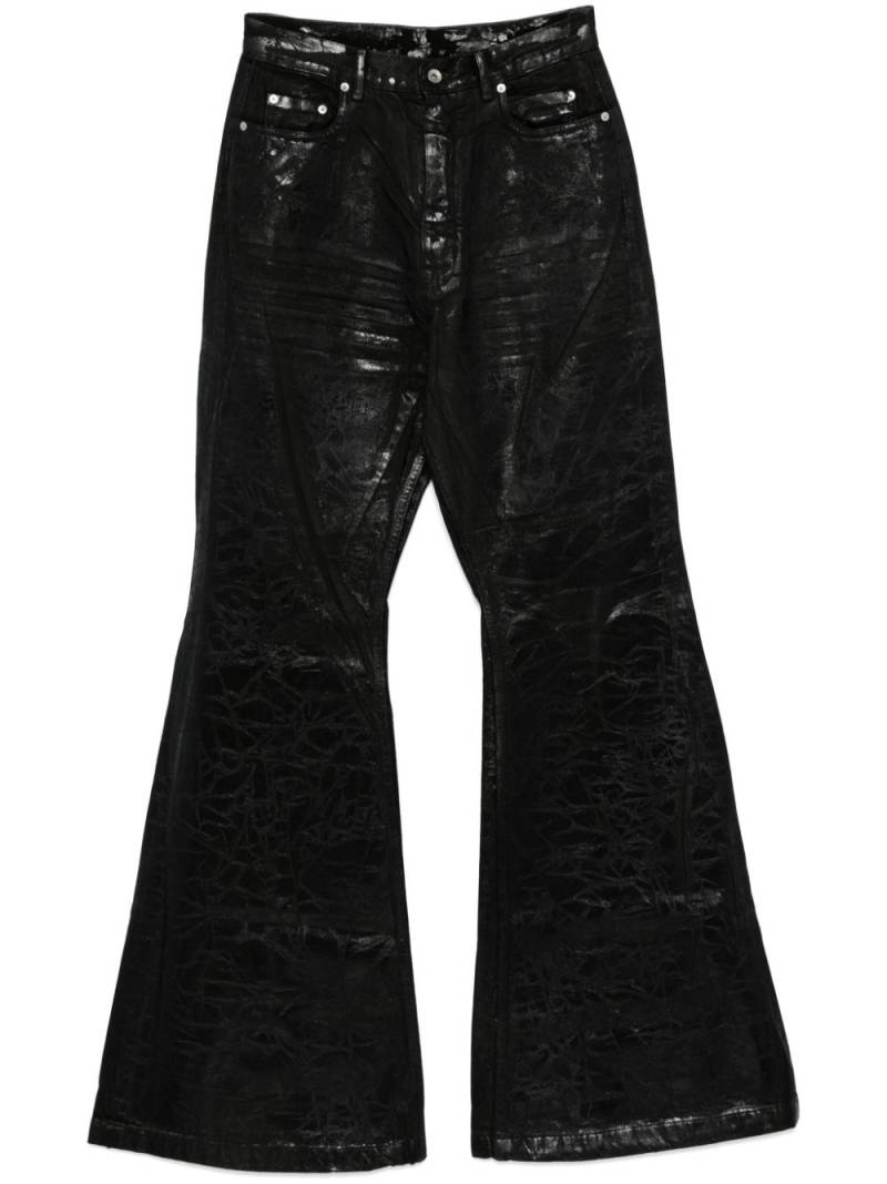 Rick Owens DRKSHDW Bolan bootcut jeans - Black von Rick Owens DRKSHDW