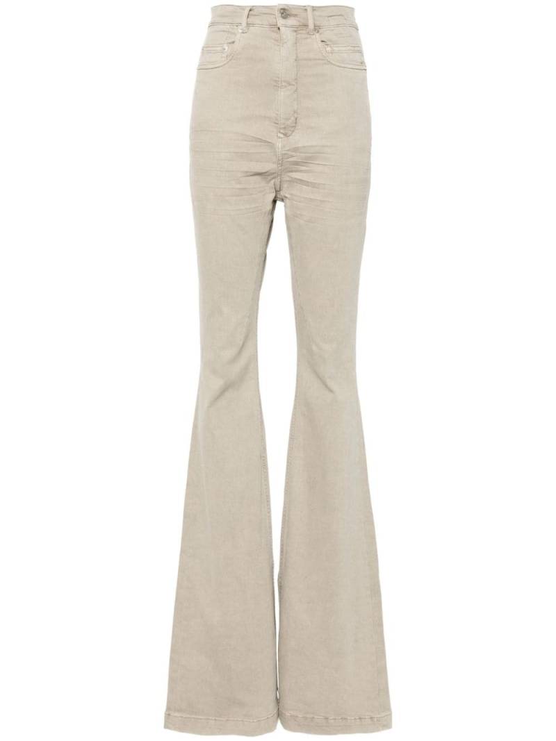 Rick Owens DRKSHDW Bolan high-rise bootcut jeans - Neutrals von Rick Owens DRKSHDW